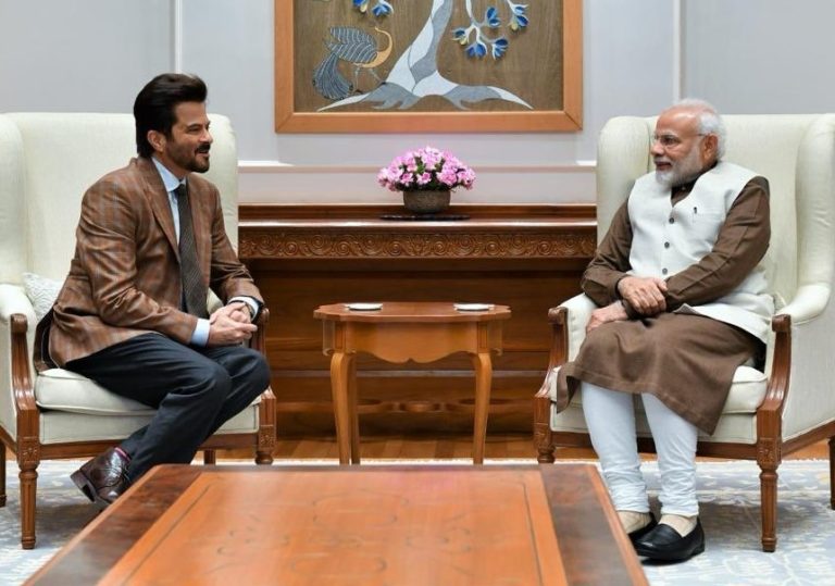 Actor Anil Kapoor meets Prime Minister