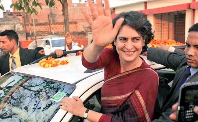 Priyanka Gandhi Vadra enters Indian politics