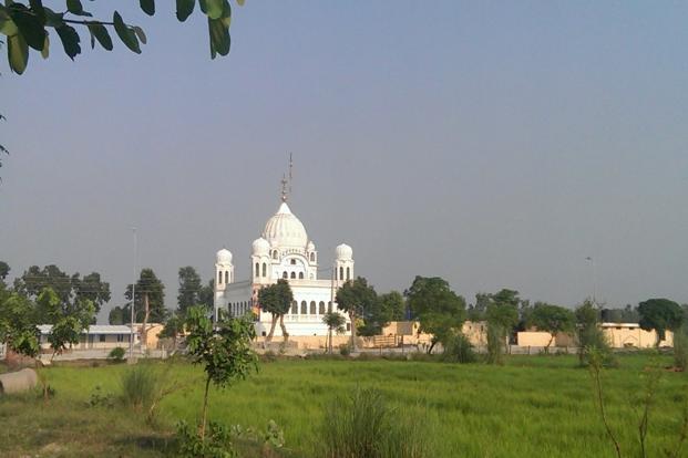 Gurudwara Darbar Sahib, Kartarpur. The Gurudwara is located in the Shakargarh Tehsil of Pakistan's Punjab province and is just a few kilometres from the India-Pakistan international border. It is highly revered by Sikhs across the world.