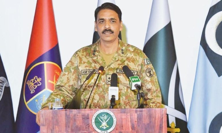 Maj Gen Asif Ghafoor, Director General Inter Services Public Relations. DG ISPR, Asif Ghafoor, is the Spokesperson of Pakistan Armed Forces.