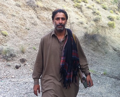 Dr Allah Nazar Baloch, leader of the Balochistan Liberation Front (BLF). Dr Allah Nazar is fighting for the independence of Balochistan.