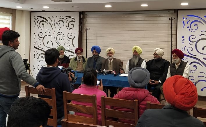 Sikh Sewak Sabha press conference at Chandigarh