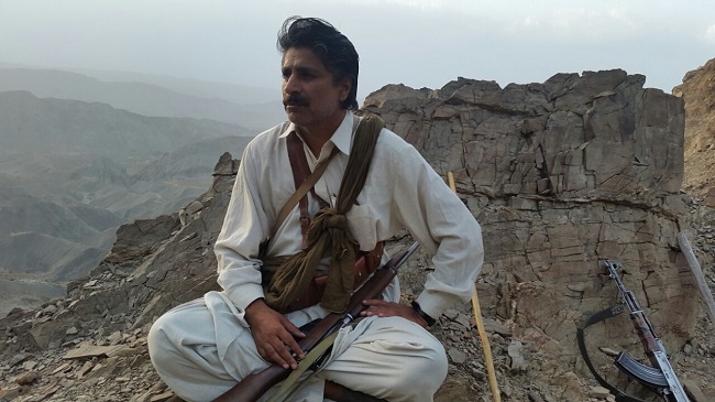 Dr Allah Nizar Baloch, leader of the Balochistan Liberation Front (BLF). Dr Allah Nizar is fighting for Balochistan's independence from the illegal occupation of Pakistan.