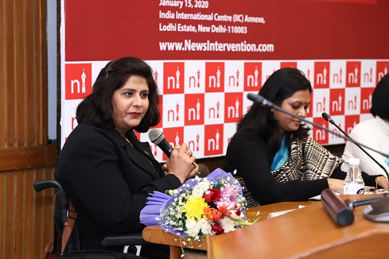 Padma Shri Deepa Malik at the News Intervention Talk --