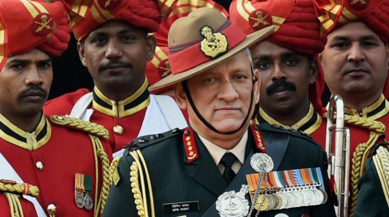 General Bipin Rawat, India's first Chief of Defence Staff.