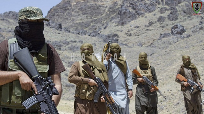 Pro-independence fighters of the Baloch Liberation Army (BLA). BLA fighters want to liberate Balochistan from the illegal occupation of Pakistan.