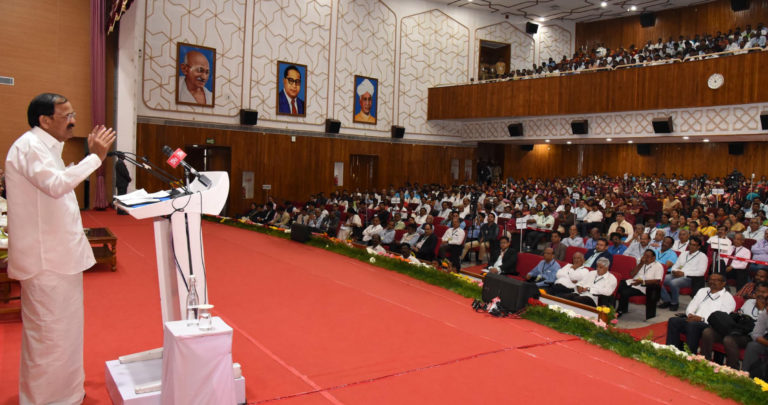 Farmer is the best teacher: Vice President M. Venkaiah Naidu