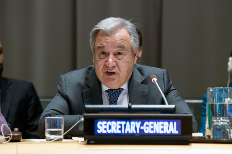 UN Secretary General António Guterres. (Photo: UN.Org)