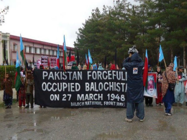 Balochistan was forcibly occupied by Pakistan on 27th March 1948. From this day onward Pakistan continues to forcibly occupy Balochistan.