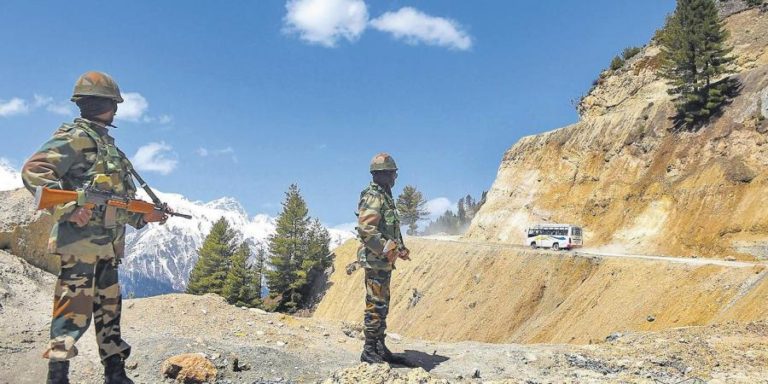 Indian soldiers on guard at the Zoji La Pass, Ladakh (Representative Photo: PTI)