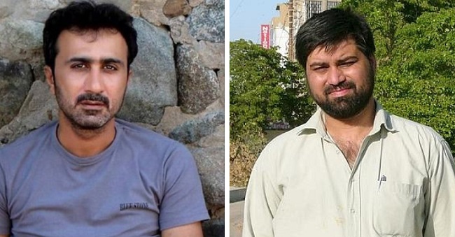 Journalists Sajid Hussain (left) and Saleem Sahzad (right) were abducted by Paksitan's ISI and killed in cold blood.