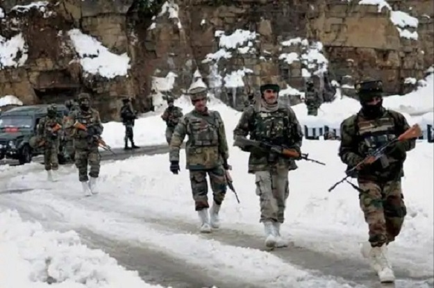 Indian troops in Ladakh. (Representative image) Photo: PTI