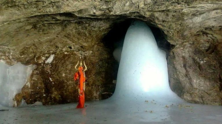 Shiv Lingam at the Shri Amarnath ji Cave (File Photo)