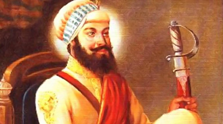 Guru Hargobind Singh Ji, the sixth Guru of Sikhs.