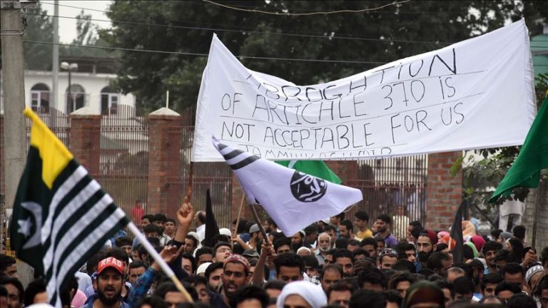 Protests in Pakistan-occupied Kashmir. (Representative photo) (POK)