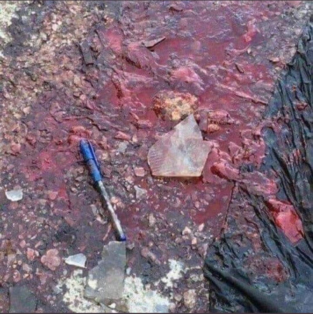 Hayat Baloch's pen soaked in his blood. Pakistan Army fired eight bullets to kill the unarmed Hayat Baloch who was carrying books and pen. (Photo: News Intervention)