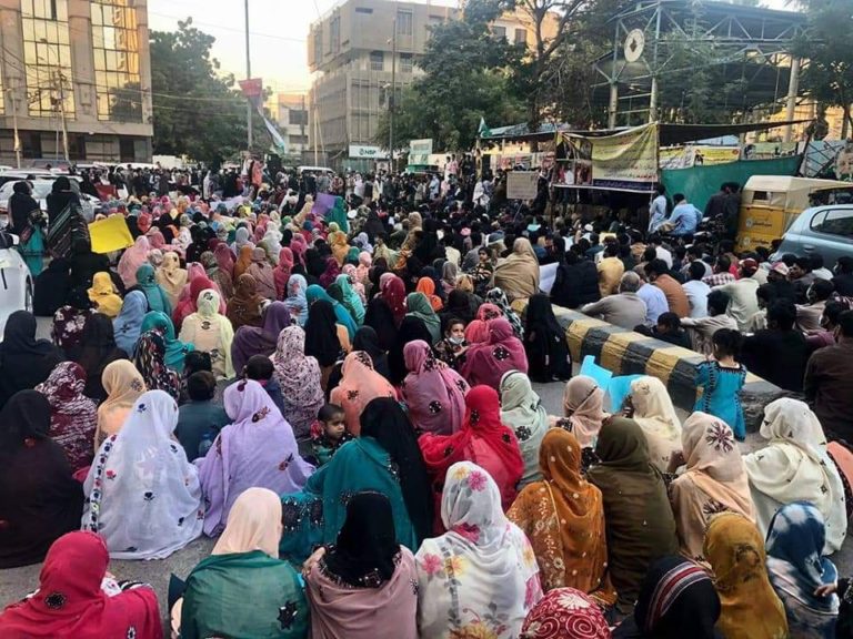 Demonstrations held in Lahore, Karachi, Turbat against the murder of Karima Baloch