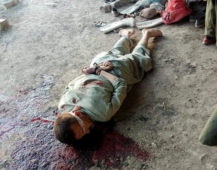 A Shia Hazara coal miner lies dead at Bolan in Pakistan-occupied Balochistan (POB).