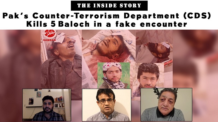 Pakistani security forces routinely abduct Baloch people and then stage fake encounters to kill them in cold blood.