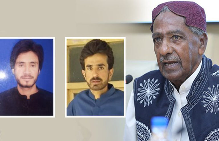 Pakistani security forces have abducted Mohammad Asif and Alla-ud-Din, the nephews of Baloch human rights activist Mama Qadeer Baloch from Soorab, occupied Balochistan. (Photo: News Intervention)