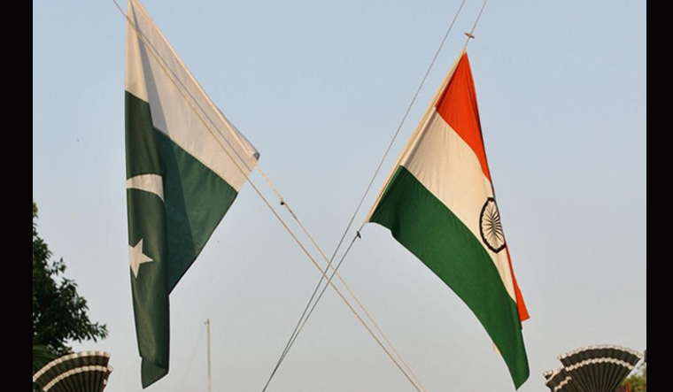 Indian and Pakistan flags at the Wagha border (Representative Photo: Reuters)