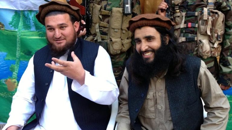 Ehsanullah Ehsan (left) senior spokesperson of Tehreek-e-Taliban Pakistan [TTP] (File Photo: AFP)