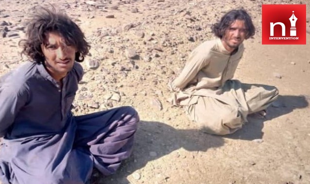 Pakistan Army-backed Death Squad released the photo of these two Baloch youths, who were abducted from Geshti, Parom in district Punjgur. (Photo: News Intervention)