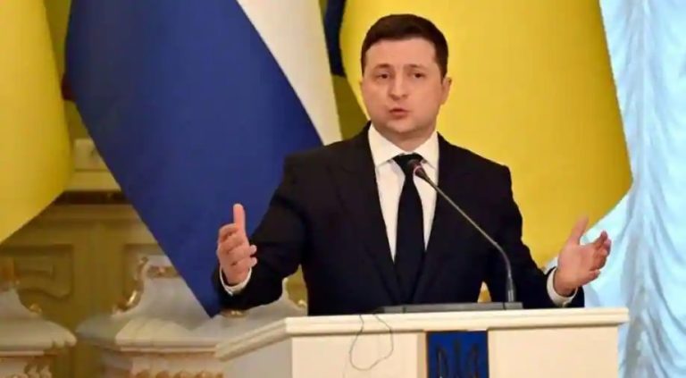 Ukrainian President Volodymyr Zelensky has opposed India at every international forum. (Photo: AFP)