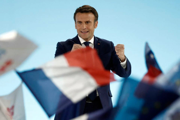 French re-elected President Emmanuel Macron (Photo: Reuters)