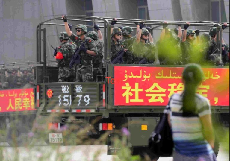 Terrorism is a political tool for China