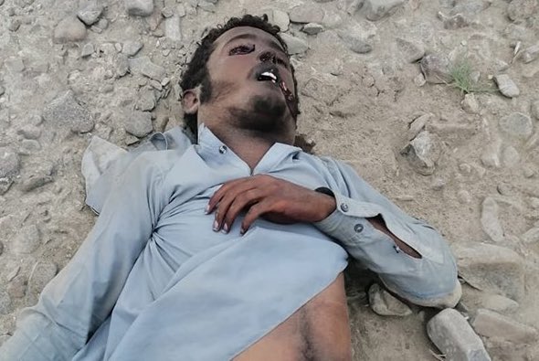 Paki regime kills and dumps another Baloch youth in Awaran