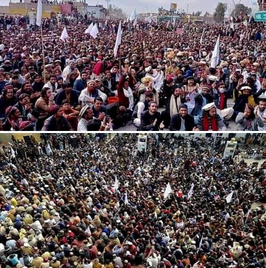 Pashtun protest against Paki regimes continues in Waziristan