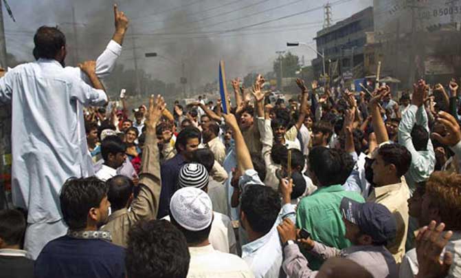 After Pak-occupied Gilgit, protests in POJK against Paki regime