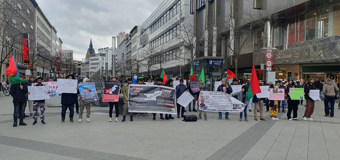 BNM Germany chapter protest