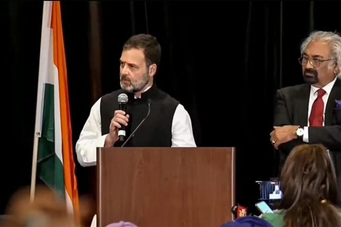 RAHUL GANDHI in the US