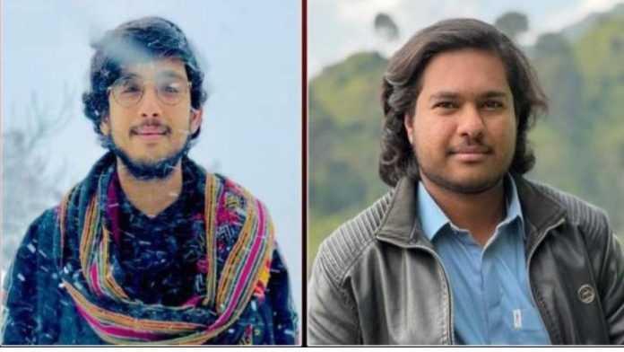 Two Baloch students were forcibly disappeared