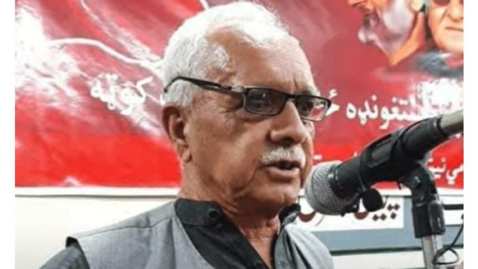 Death of ANP Leader Arbab Ghulam Kasi