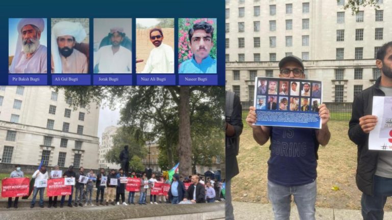 BRP's Protest in Front of UK Parliament