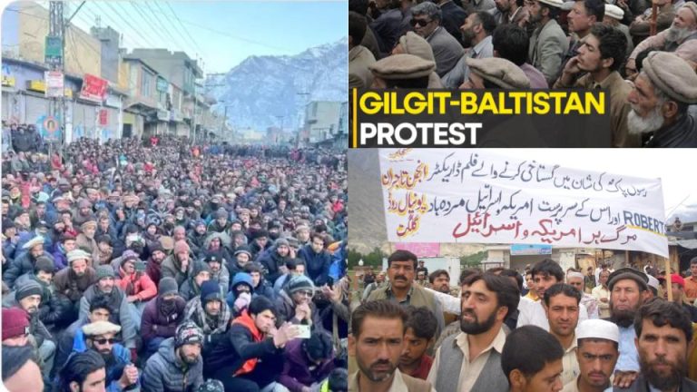 Massive protests in Pakistan-occupied Gilgit-Baltistan