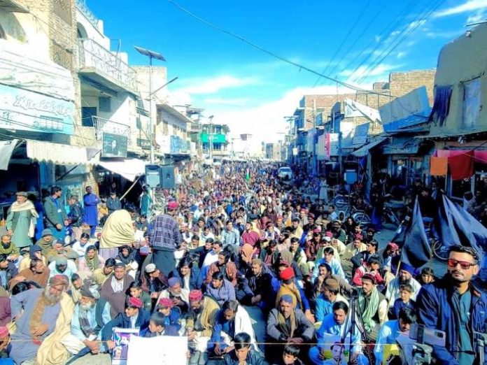 PTM Protest In Loralai for release of manzoor pashteen