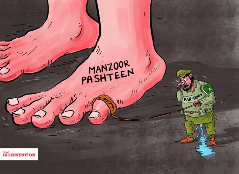 arrest of manzoor pashteen