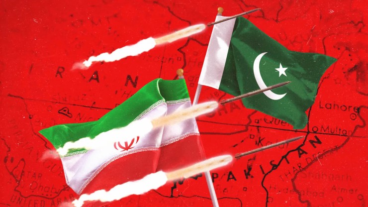 iran and pakistan strikes