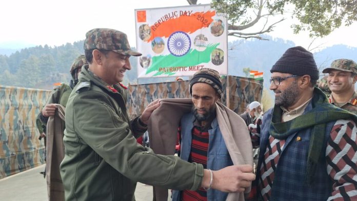 Indian army helps village in kashmir