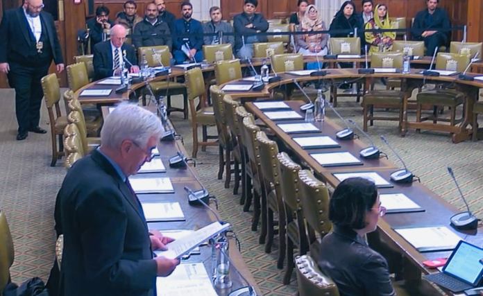 John McDonnell address the issue of Balochistan in the British parliament