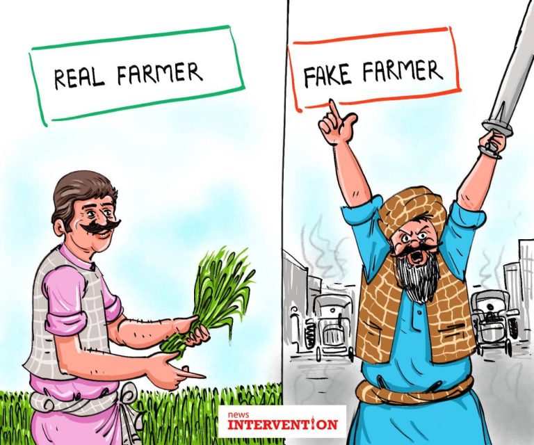 Difference between fake farmers and real farmers is evident