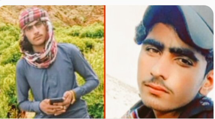 Two Baloch youth forcibly disappeared by the Pak Army from Khuzdar