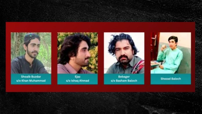 Four young students disappeared in Pak-occupied Balochistan