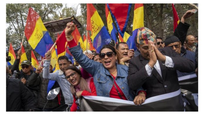 Kathmandu Protests: Thousands Demand Reinstatement of Monarchy