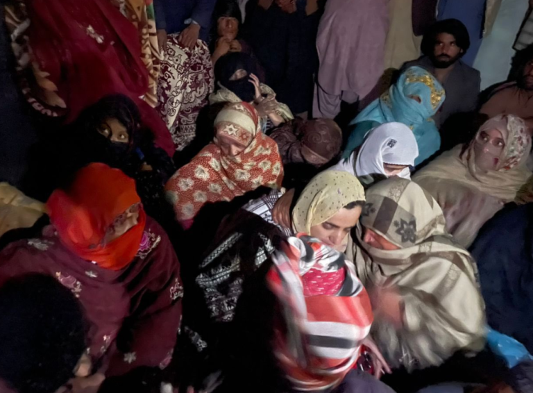 Mahrang Baloch joins Sit-in protest organized by the disappeared victim family