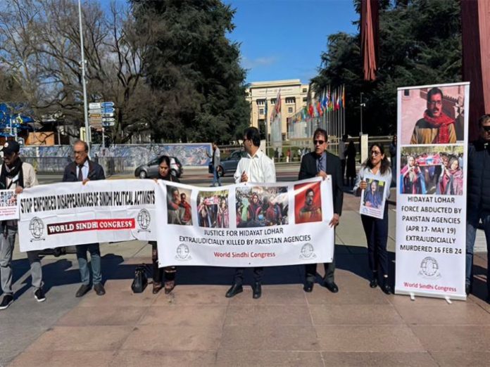 sindhis protest